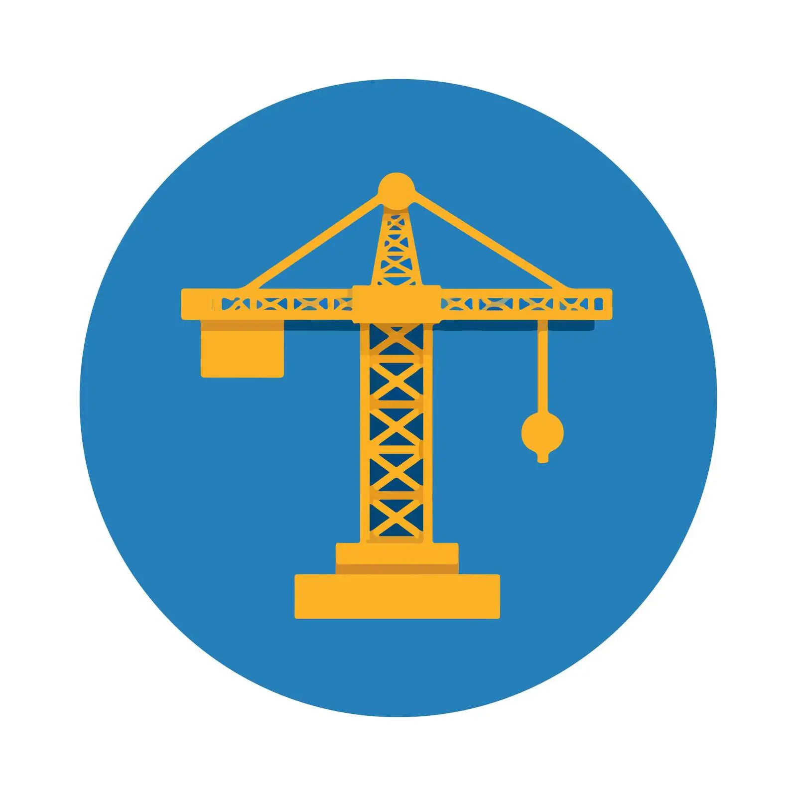 Bold Crane Icon — free download from Dotvec