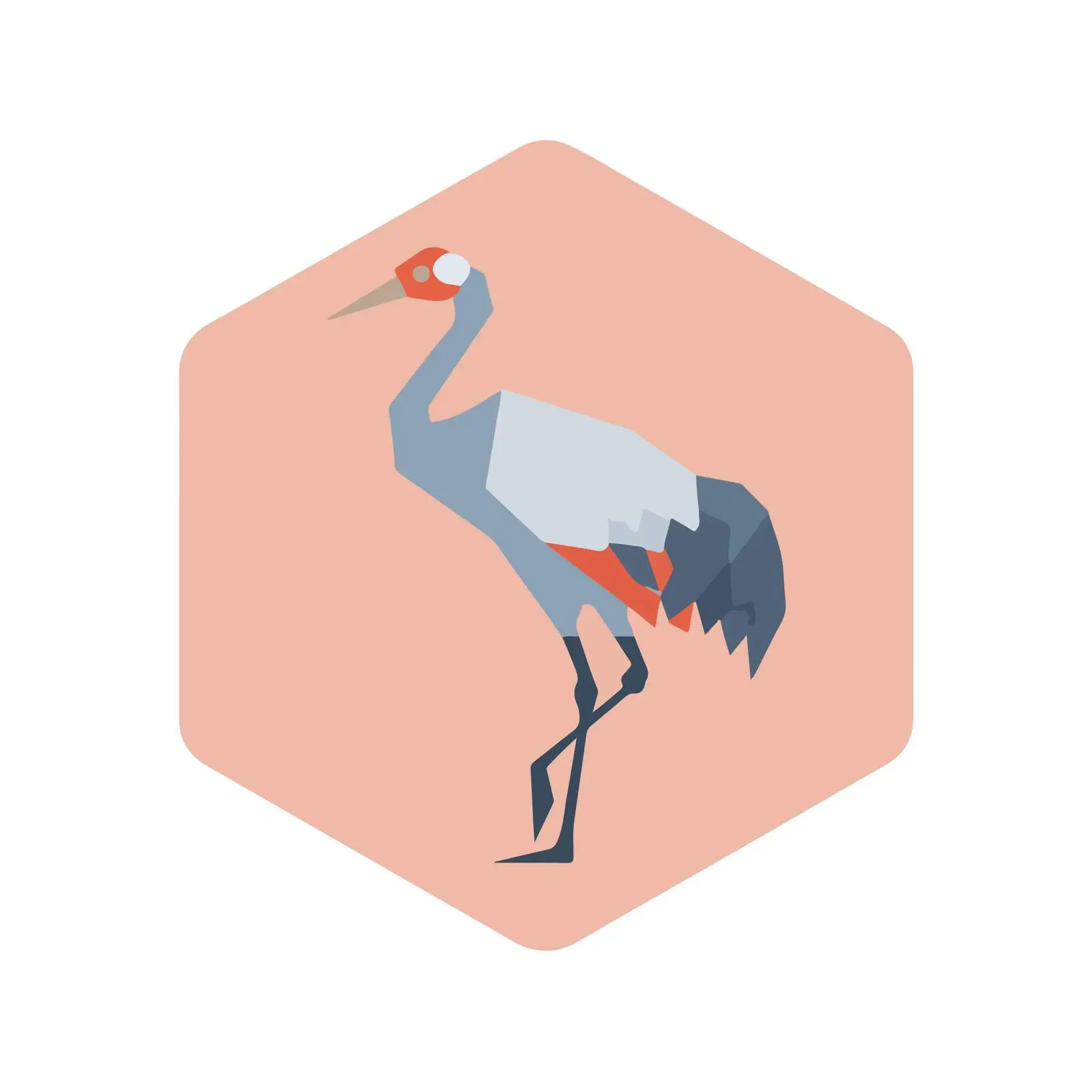 Minimal Crane Icon Design — free download from Dotvec