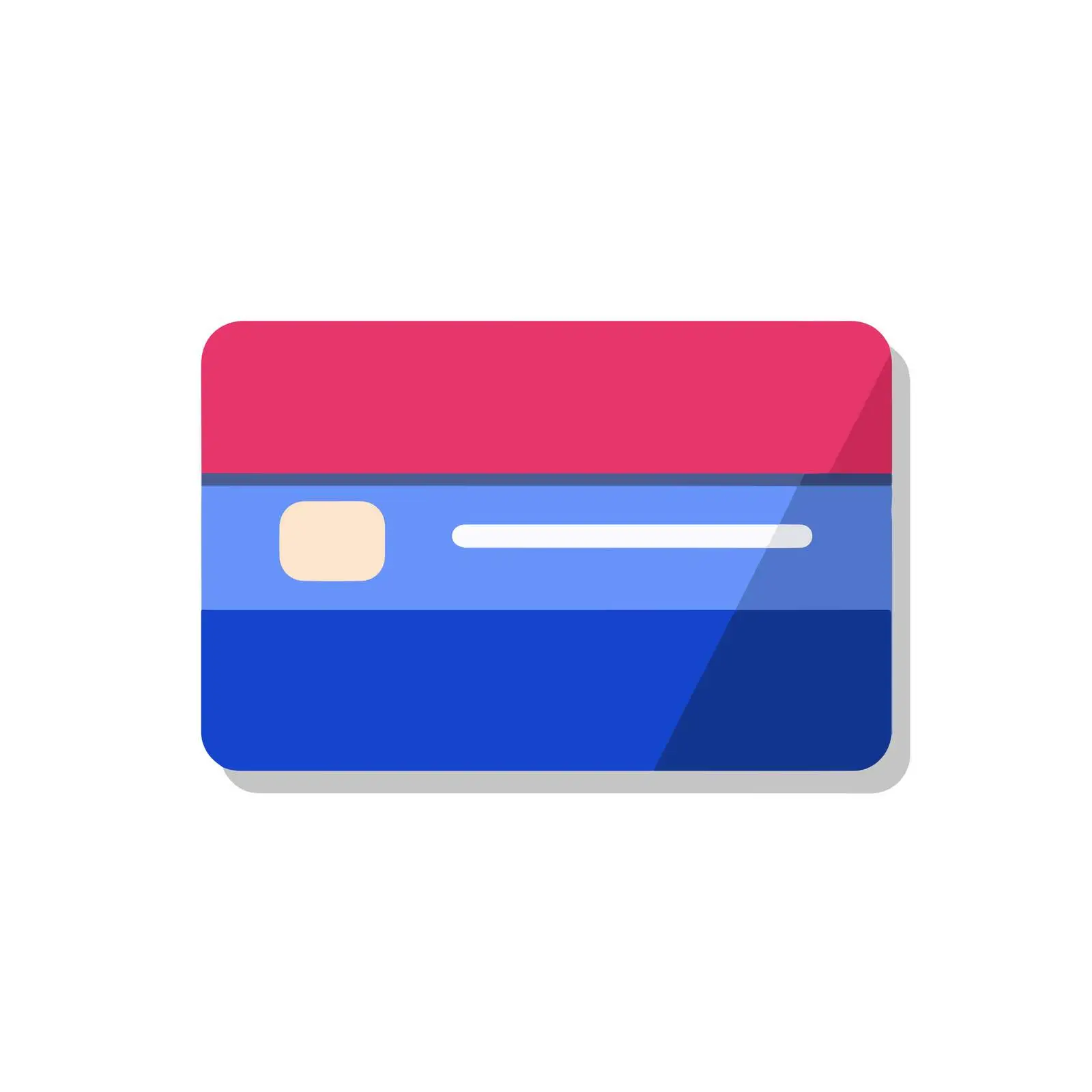 Clean Credit Card Icon Design — free download from Dotvec