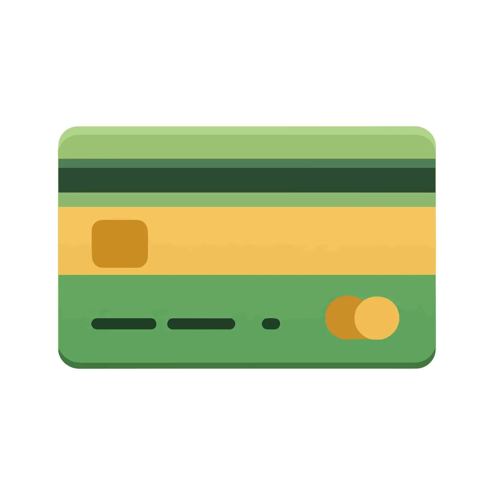 Clean Credit Card Icon — free download from Dotvec