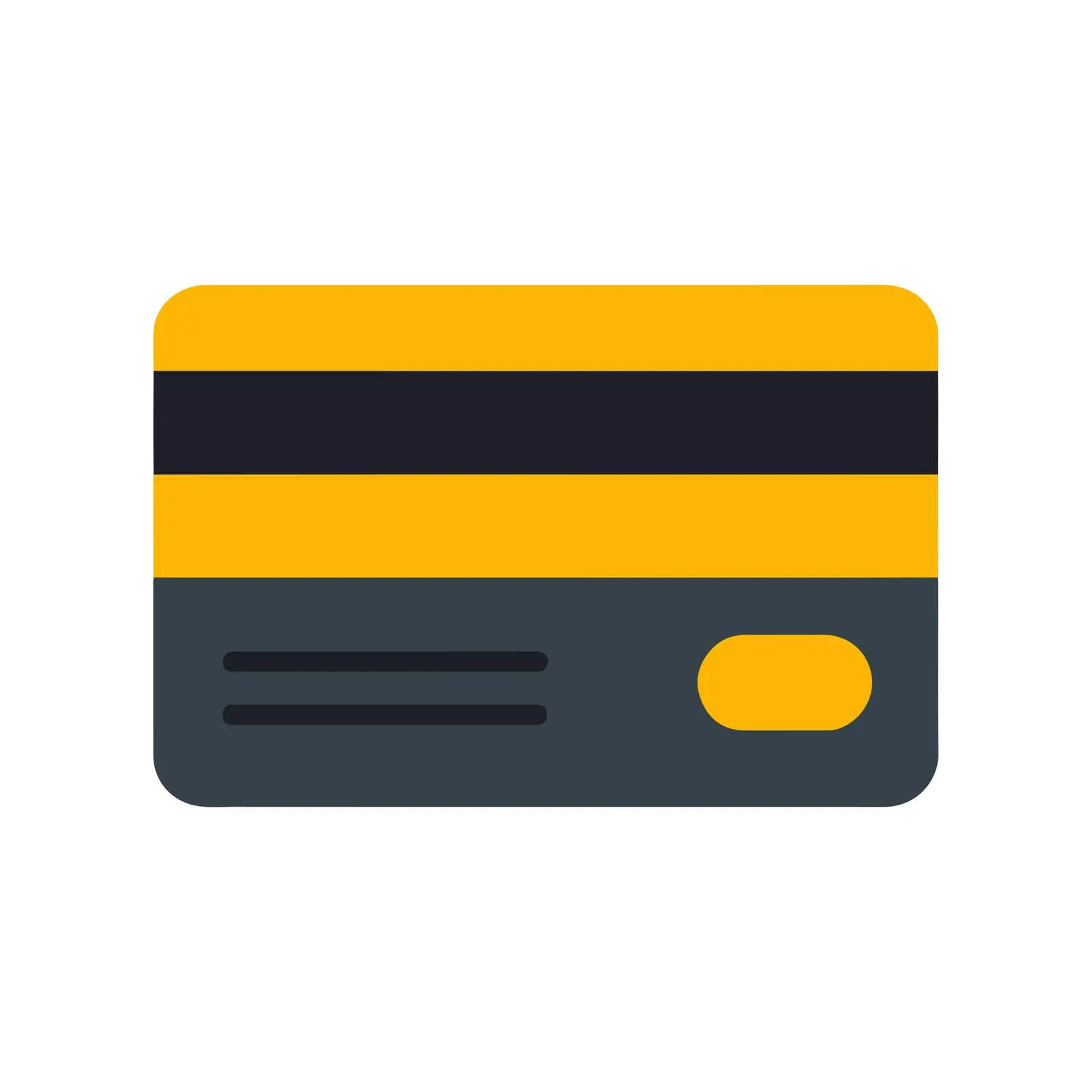 Bold Credit Card Icon — free download from Dotvec