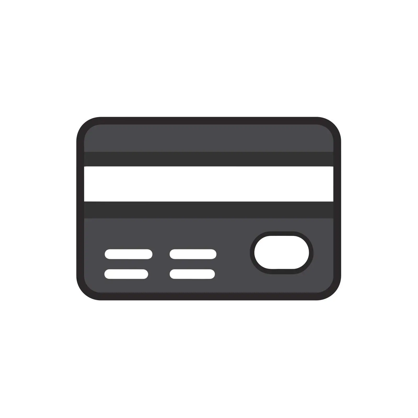 Minimalist Credit Card Icon — free download from Dotvec