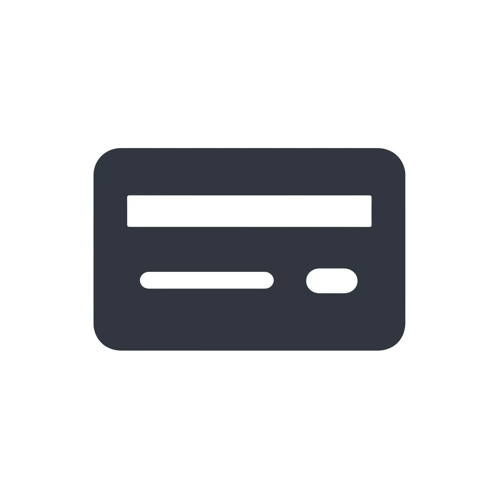 Minimalist Credit Card Icon — free download from Dotvec