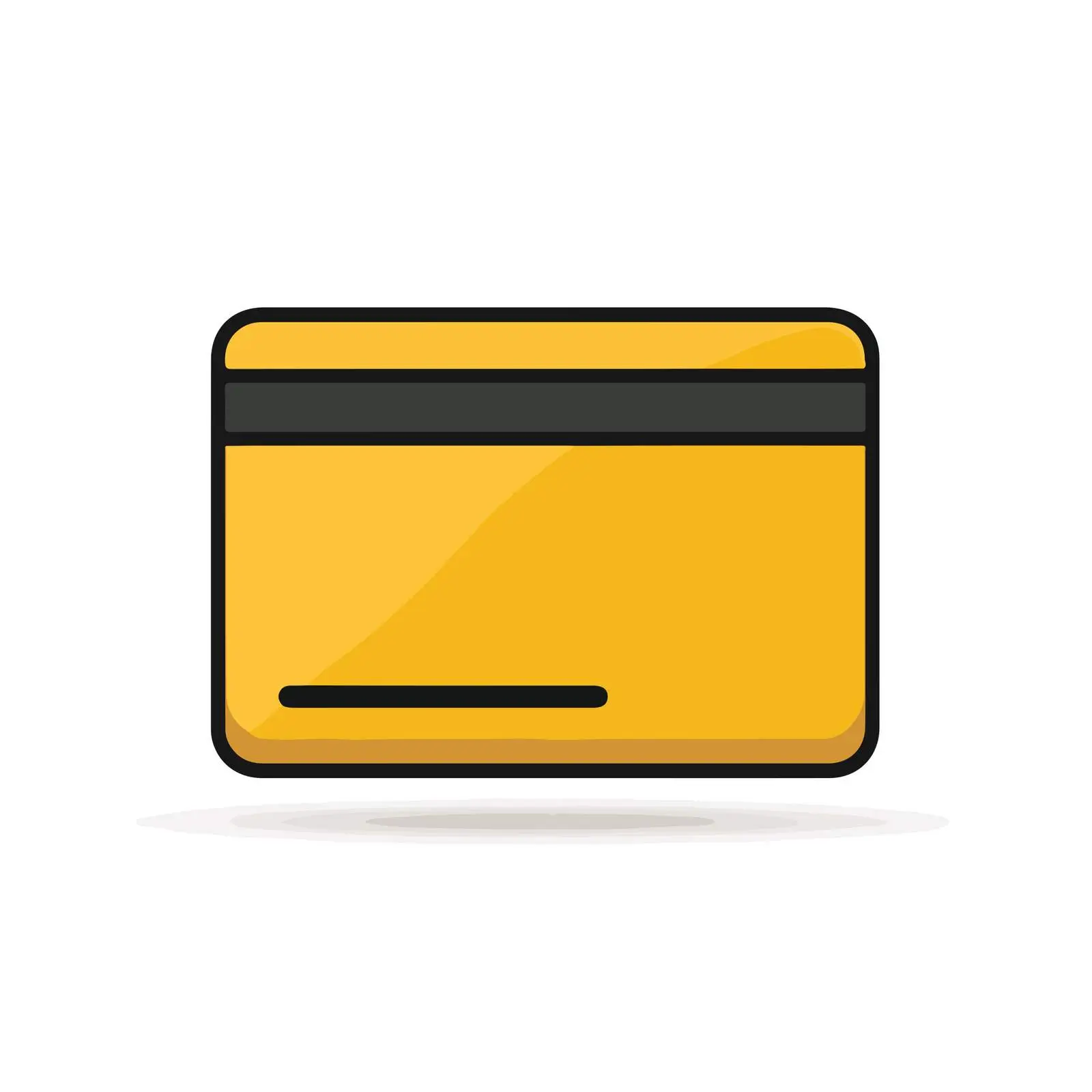 Minimal Credit Card Icon — free download from Dotvec