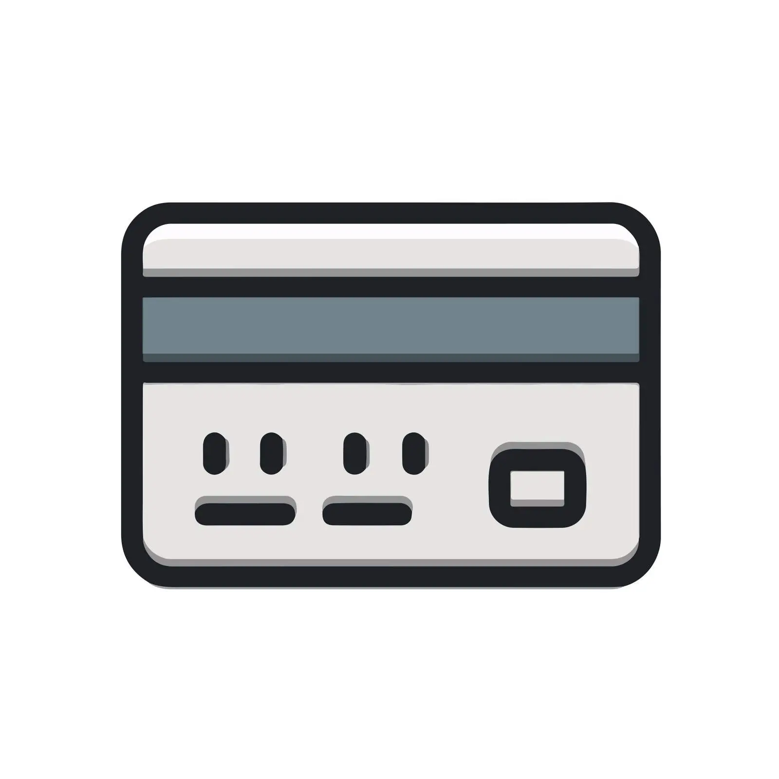 Sleek Credit Card Icon — free download from Dotvec