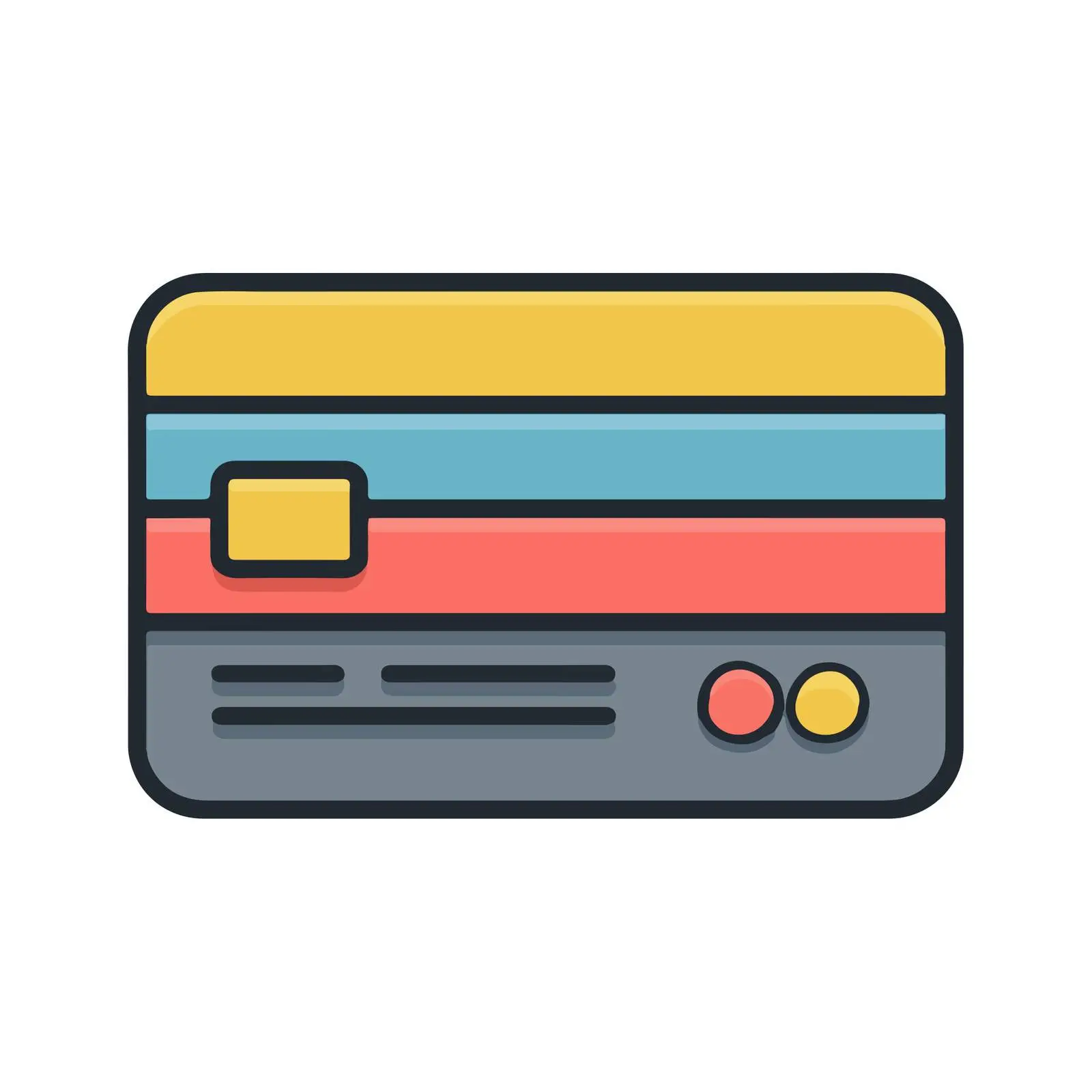 Credit Card Icon Design — free download from Dotvec