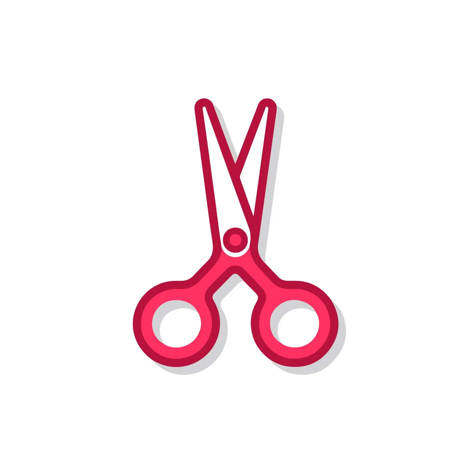 Simple Scissors Icon — free download from Dotvec