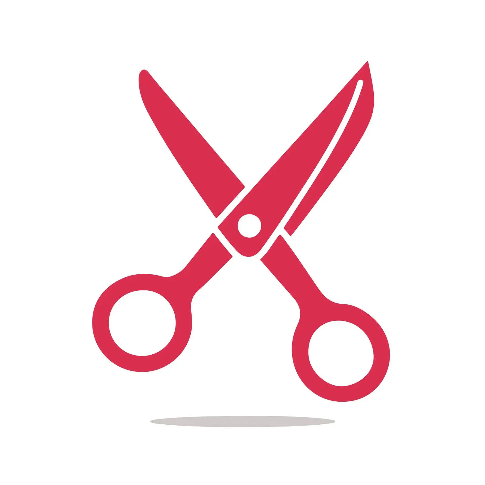 Geometric Scissors Icon — free download from Dotvec