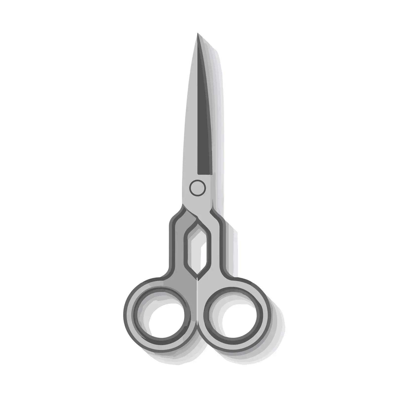 Simple Geometric Scissors Icon — free download from Dotvec