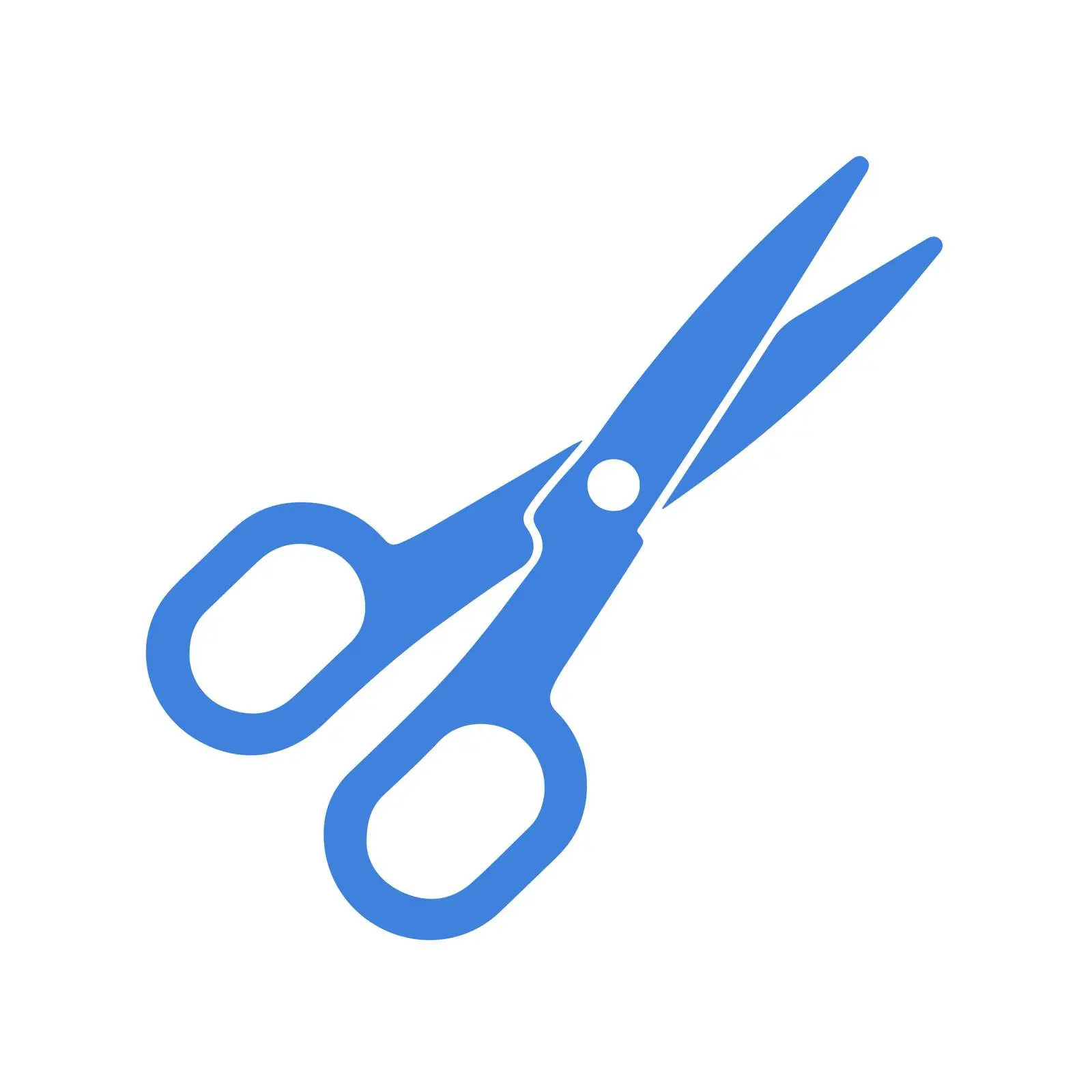 Geometric Scissors Icon — free download from Dotvec