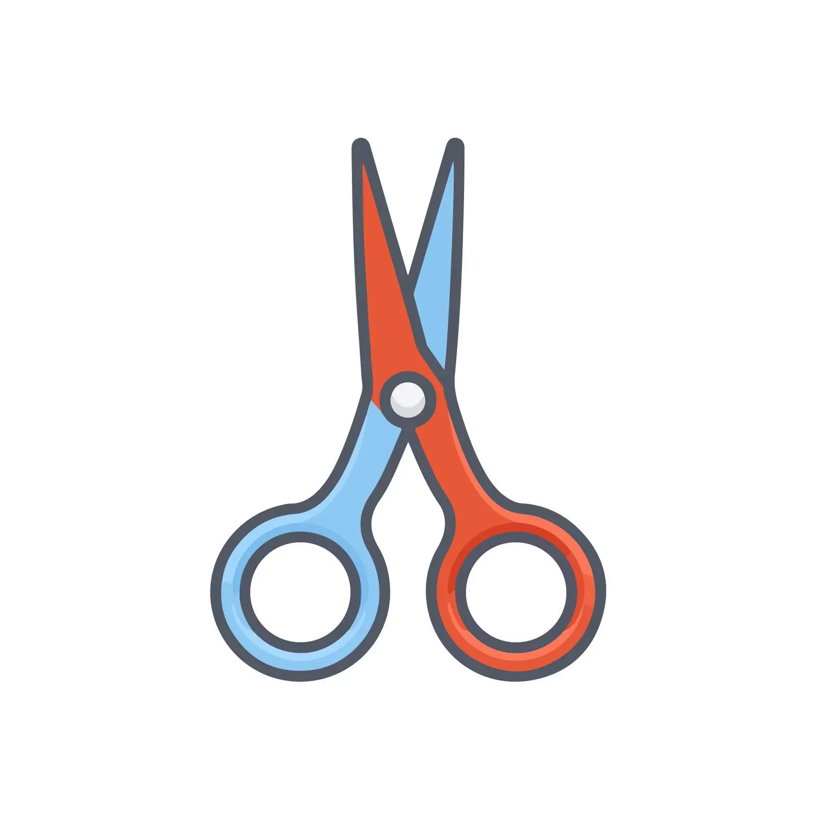 Simple Scissors Icon — free download from Dotvec