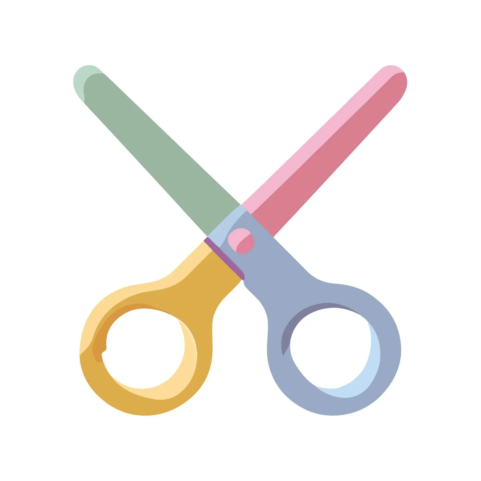 Bold Cut Scissors Icon — free download from Dotvec