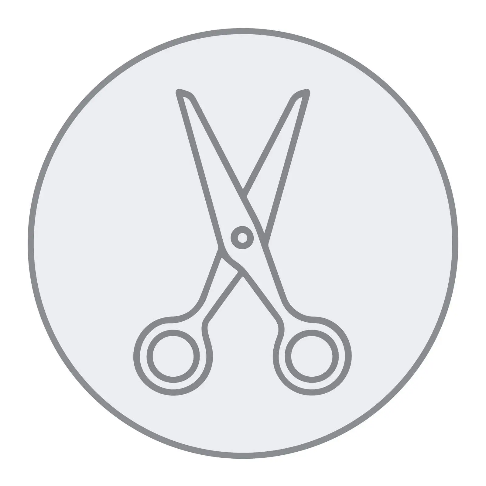 Sharp Scissors Icon — free download from Dotvec