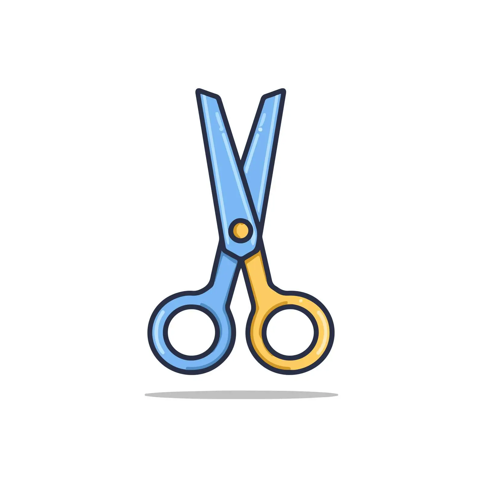 Professional Scissors Icon — free download from Dotvec