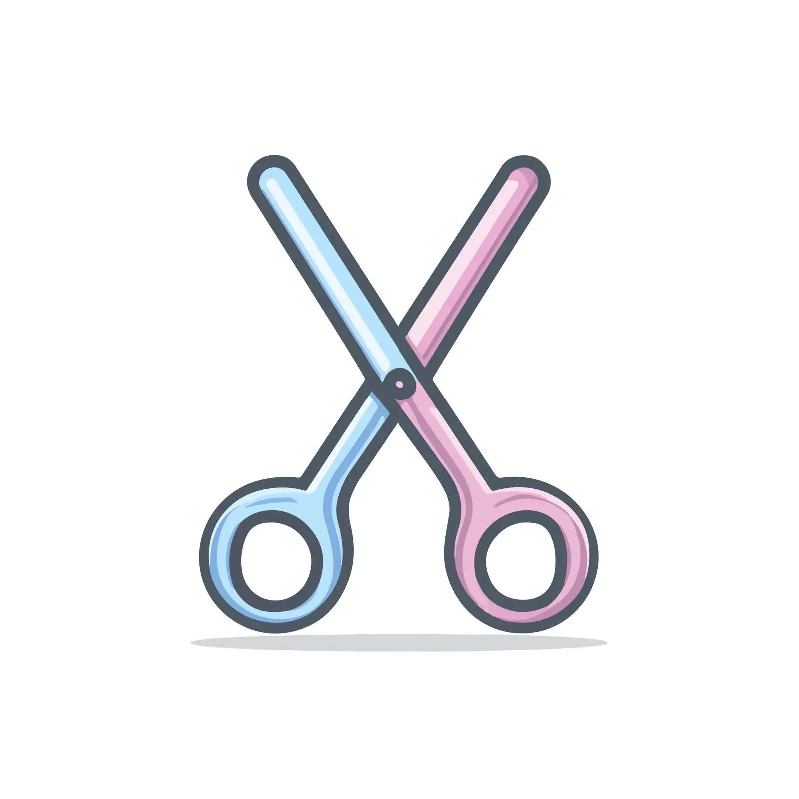 Scissors Design Icon — free download from Dotvec