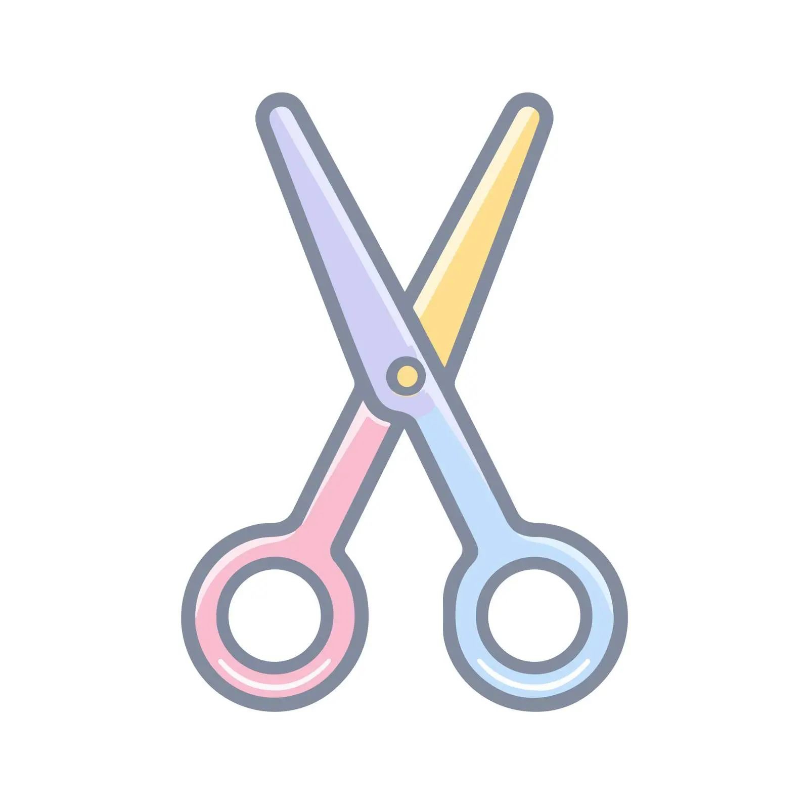 Sharp Cut Scissors Icon — free download from Dotvec