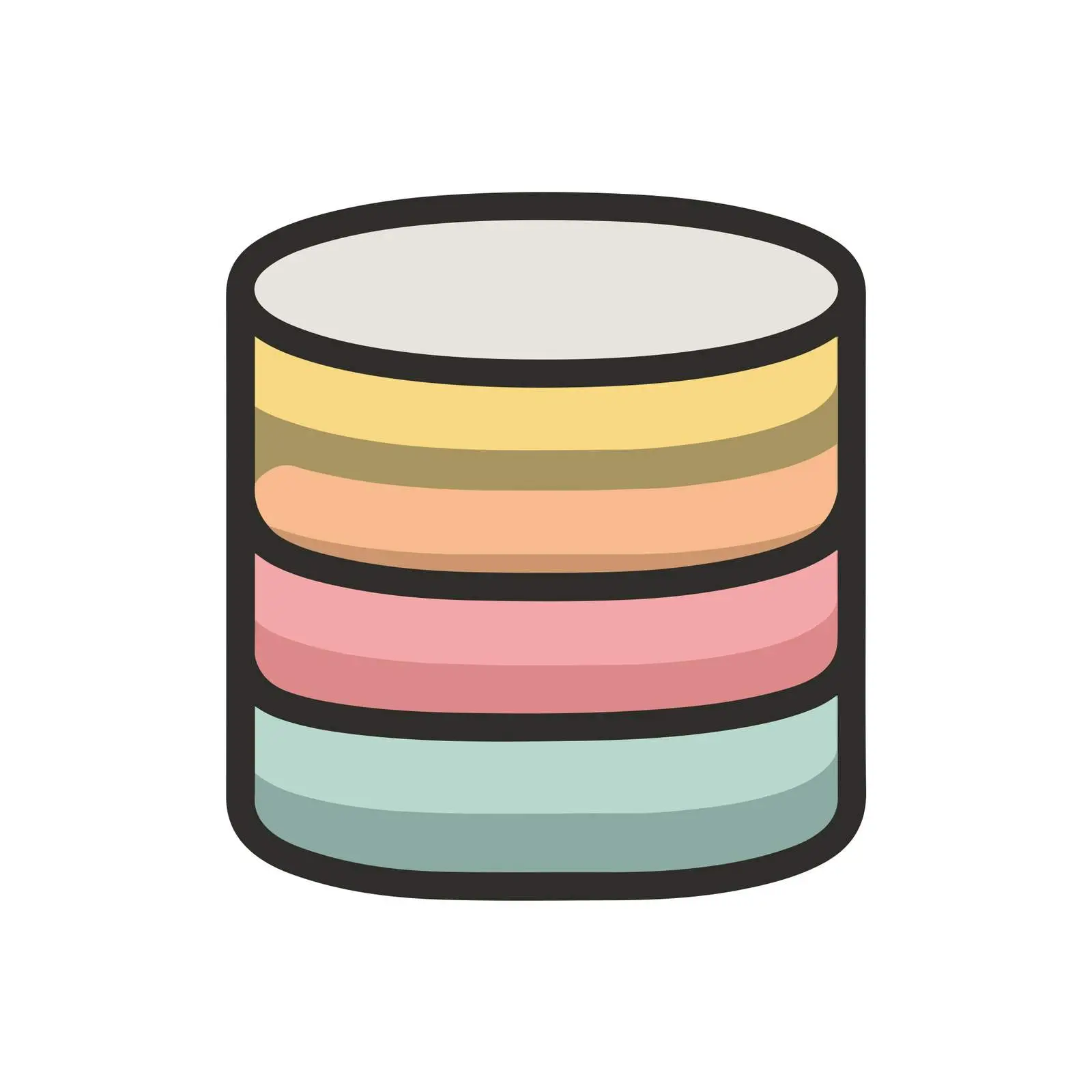 Database Monoline Icon Design — free download from Dotvec