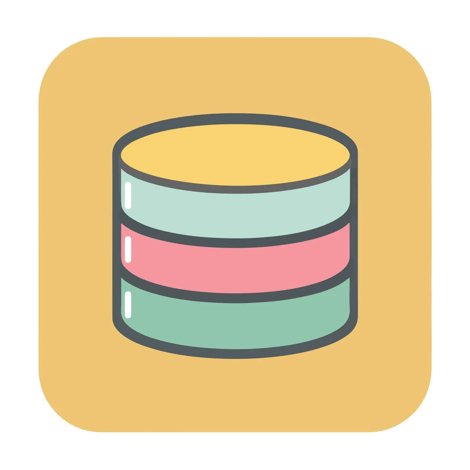 Modern Database Icon Design — free download from Dotvec