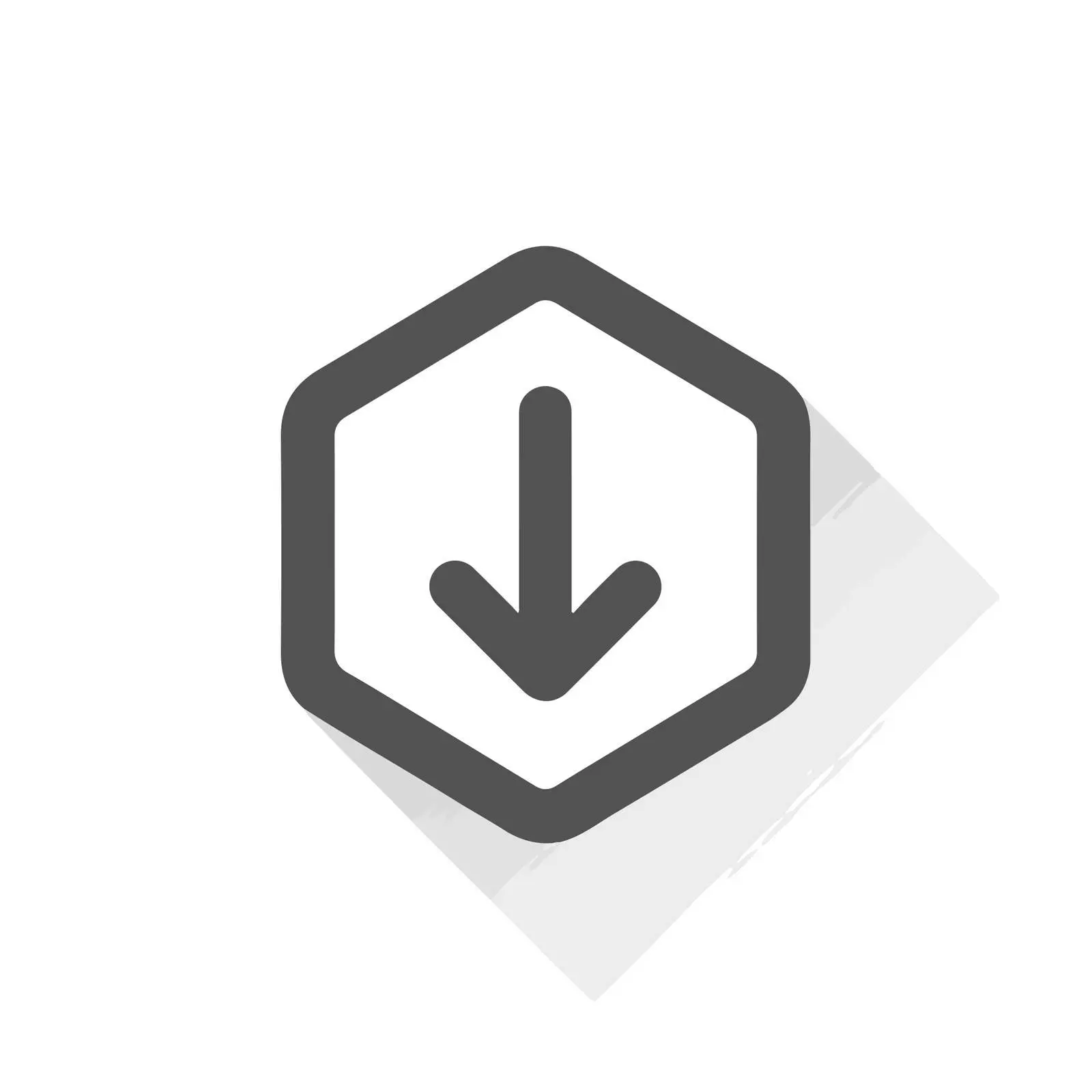 Minimalist Decrease Arrow Icon — free download from Dotvec