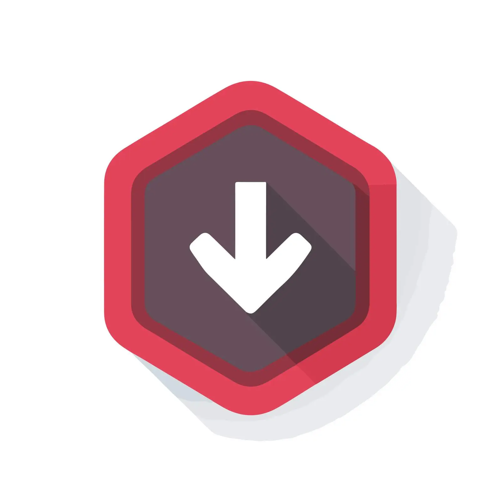 Bold Decrease Arrow Icon — free download from Dotvec
