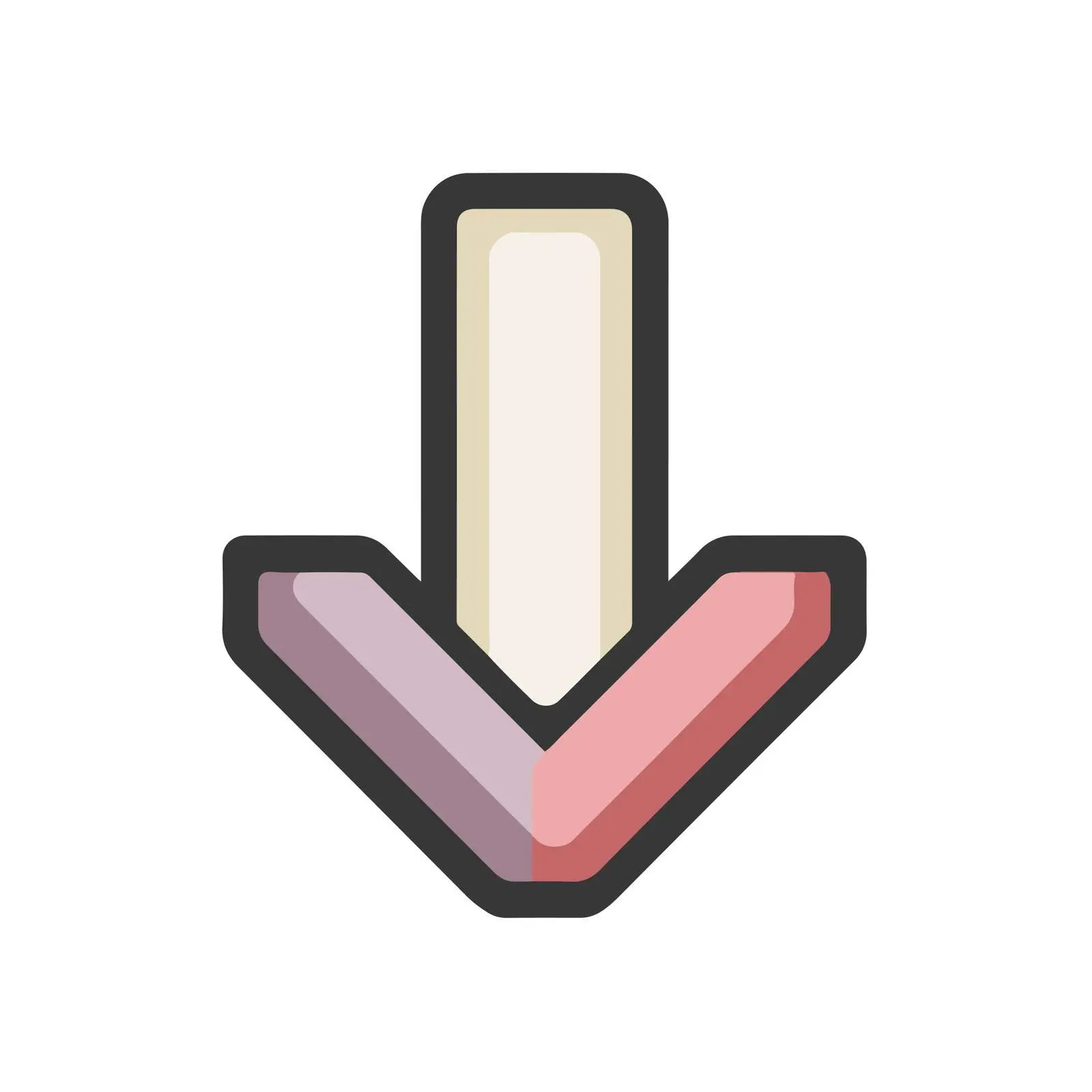 Bold Decrease Arrow Icon — free download from Dotvec