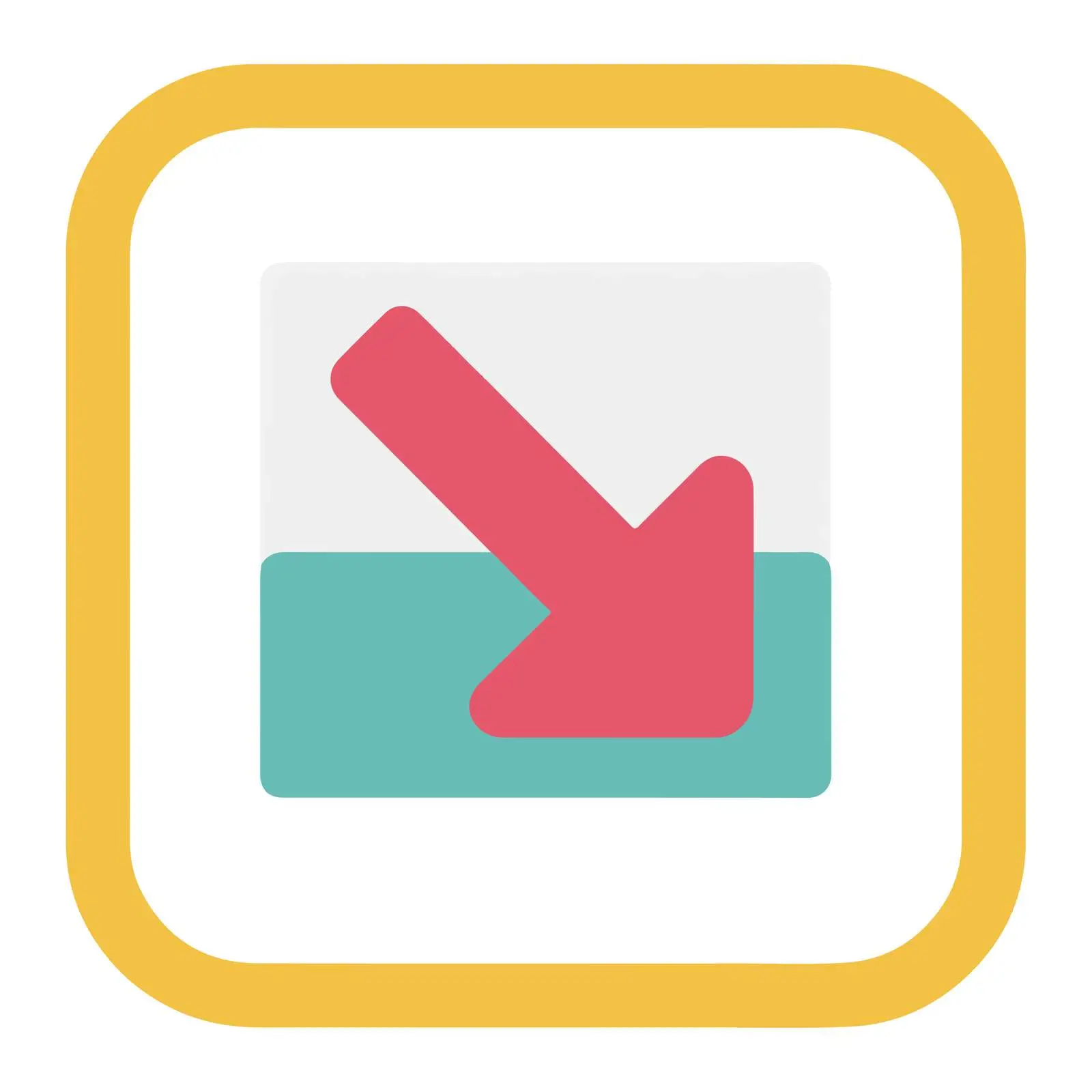 Bold Arrow Icon Decrease Design – free decrease image from Dotvec