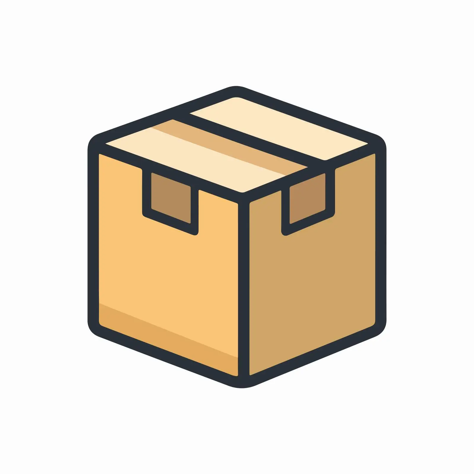 Modern Delivery Box Icon — free download from Dotvec