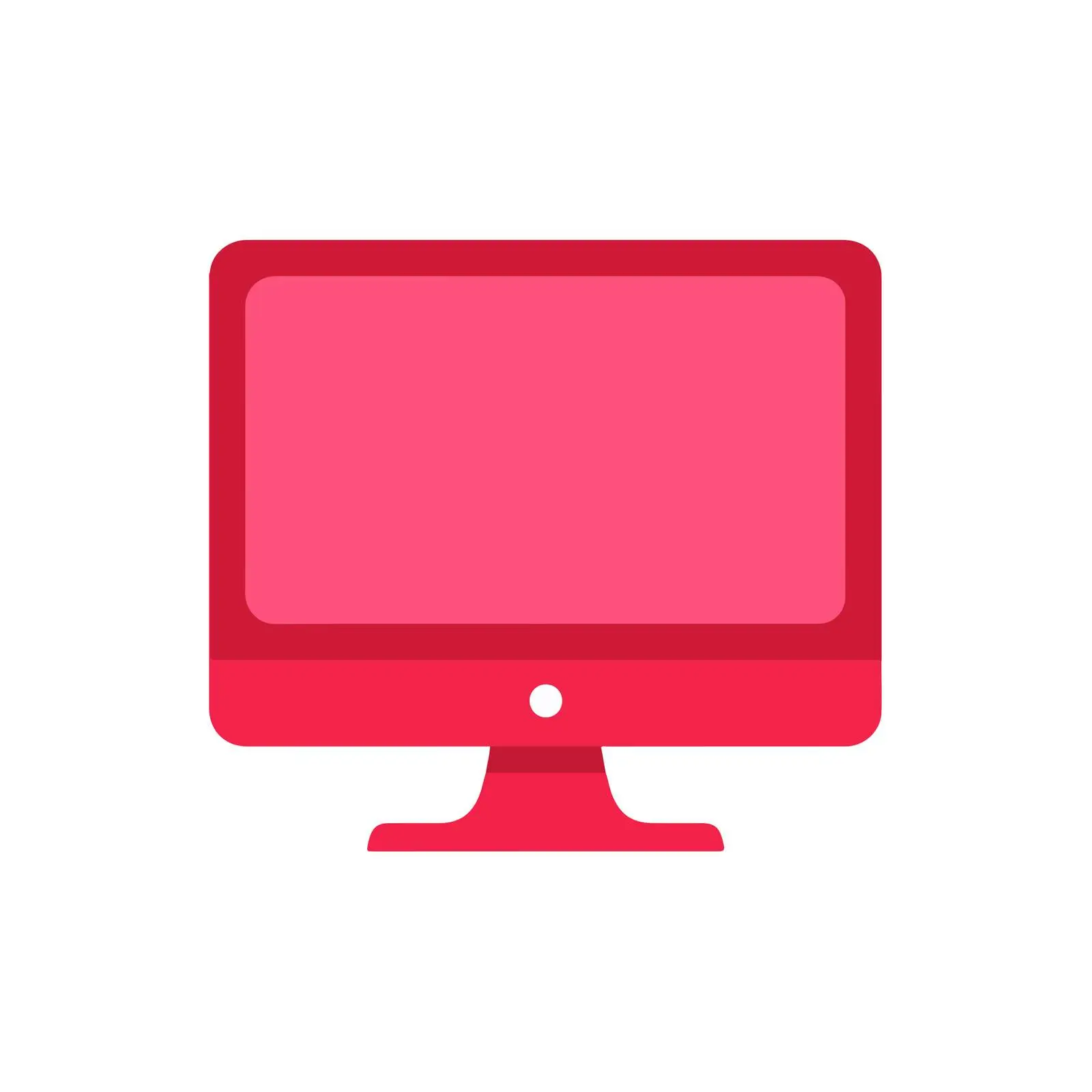 Modern Desktop Computer Icon — free download from Dotvec