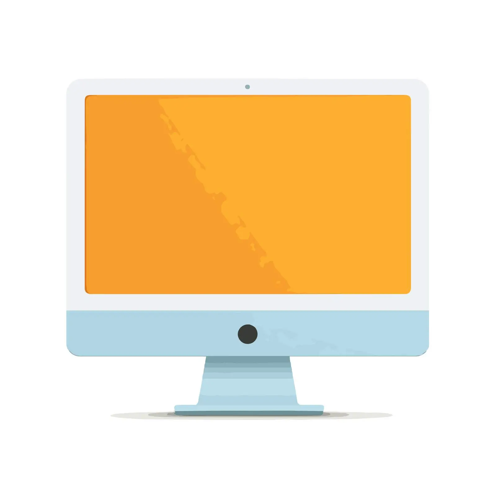 Modern Desktop Computer Icon — free download from Dotvec