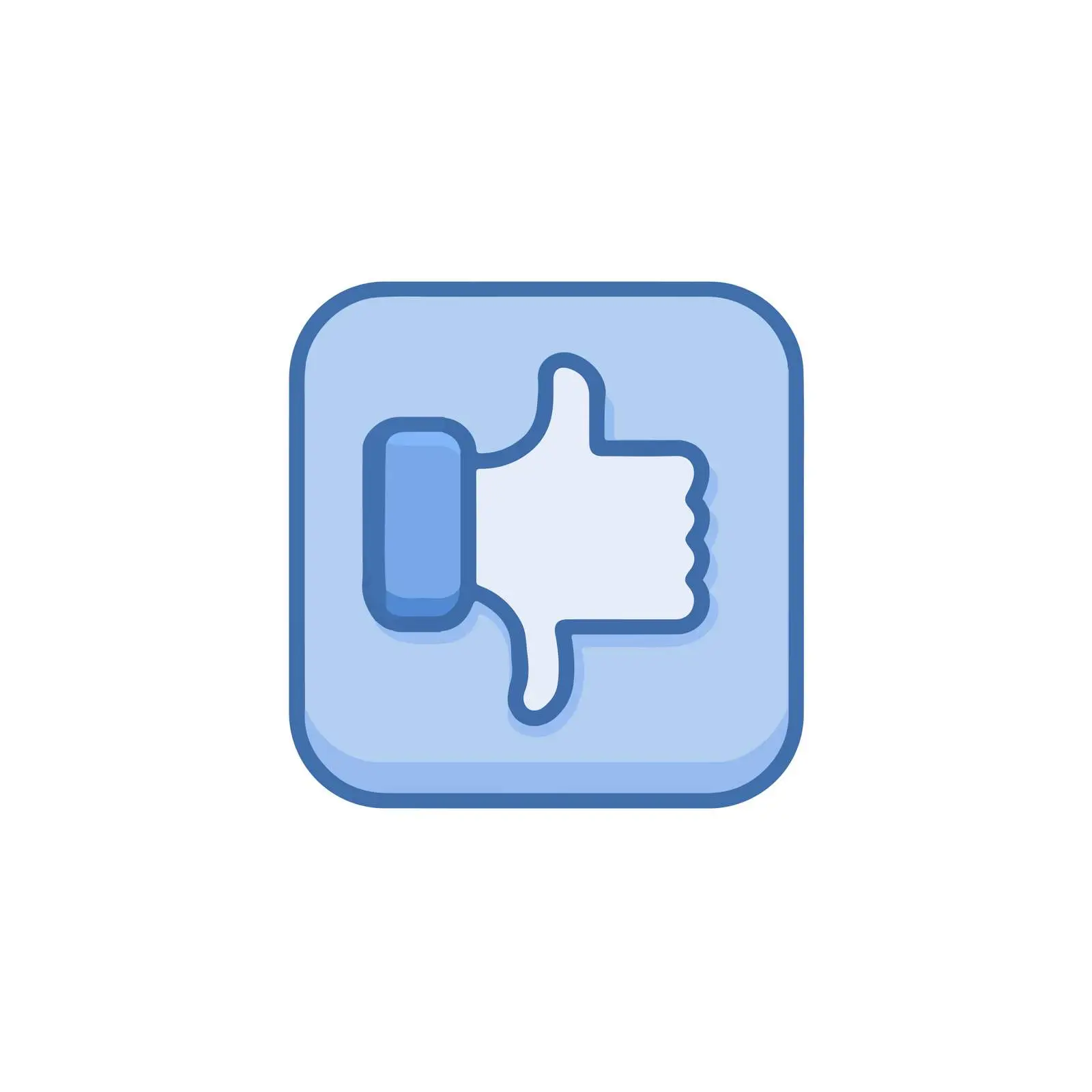 Dislike Thumbs Down UI Icon — free download from Dotvec