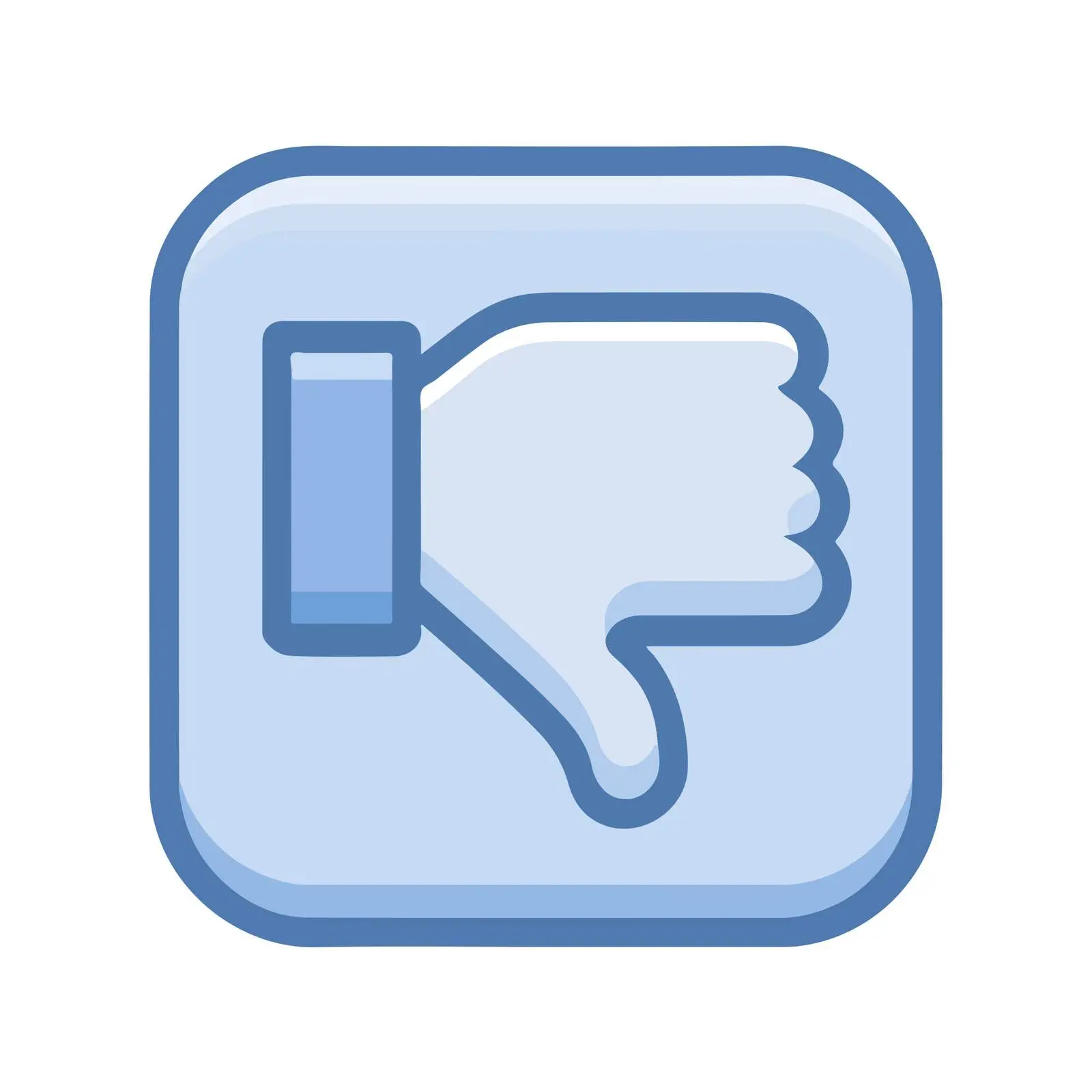 Bold Dislike Thumbs Down Icon — free download from Dotvec