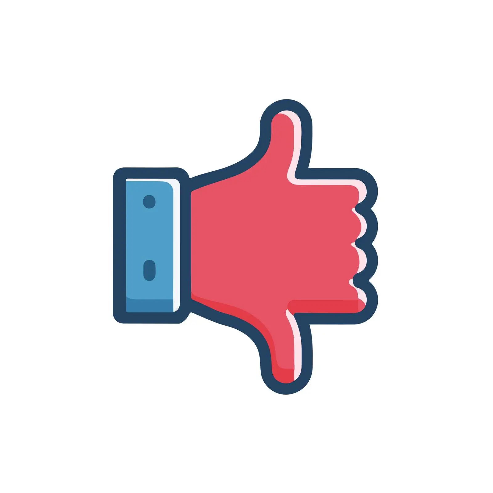 Bold Dislike Thumbs Down Icon — free download from Dotvec
