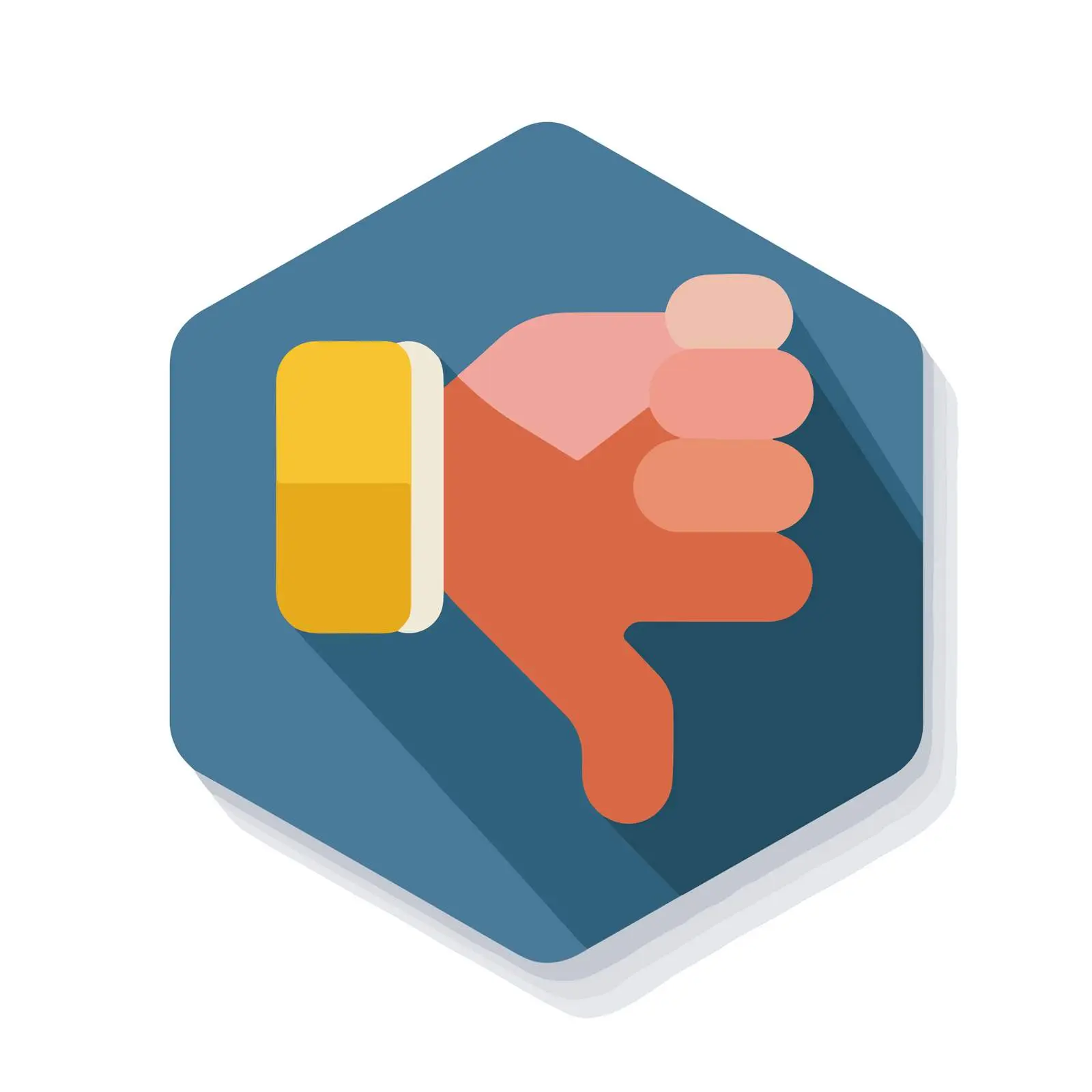 Bold Dislike Thumbs Down Icon — free download from Dotvec