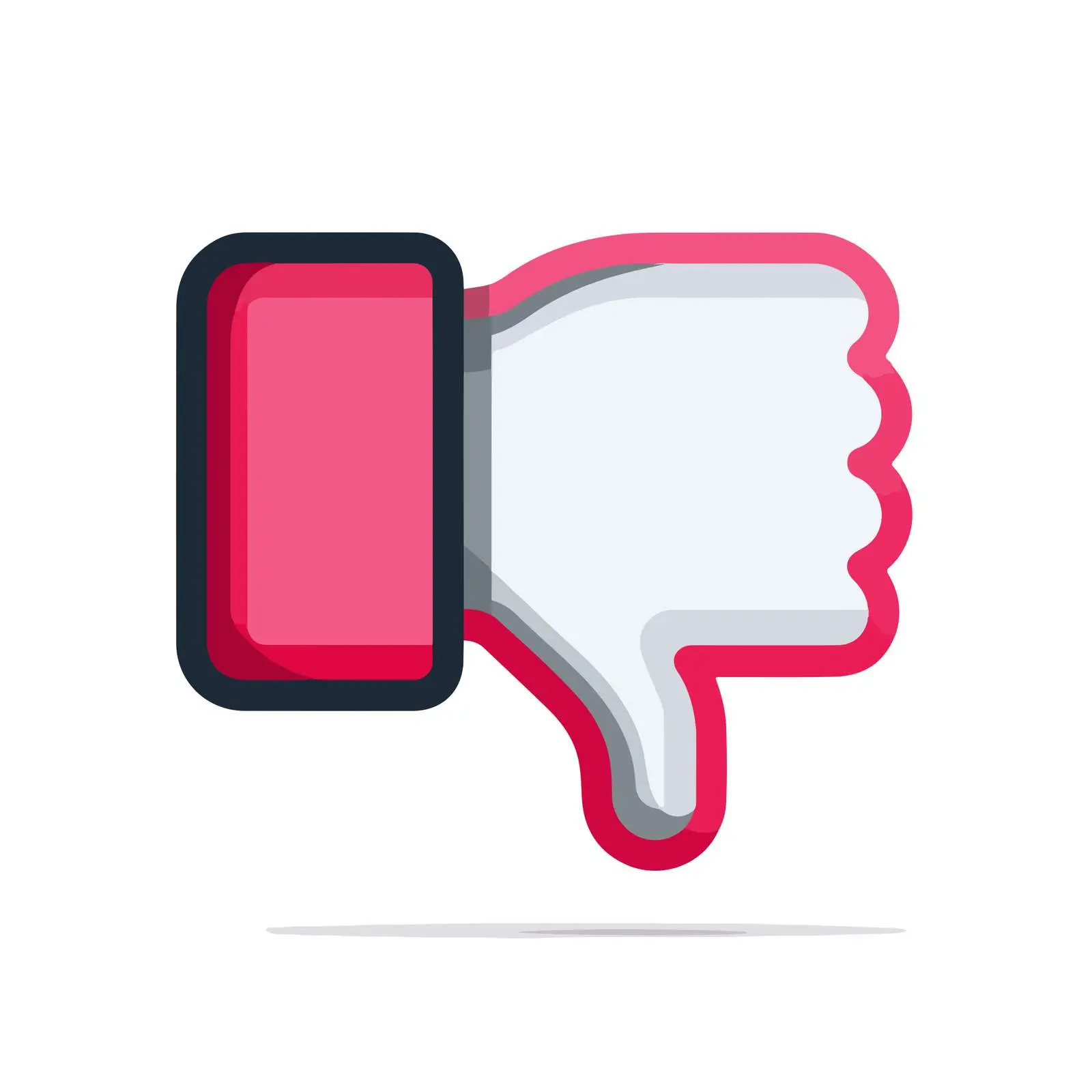 Dislike Thumbs Down Icon Vector — free download from Dotvec