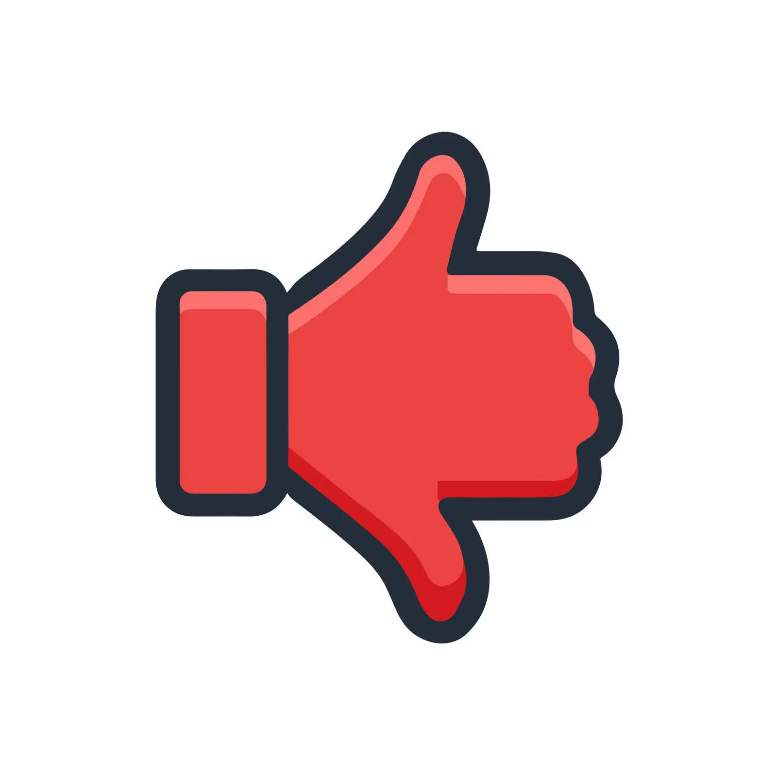Dislike Thumbs Down Icon Vector Design — free download from Dotvec