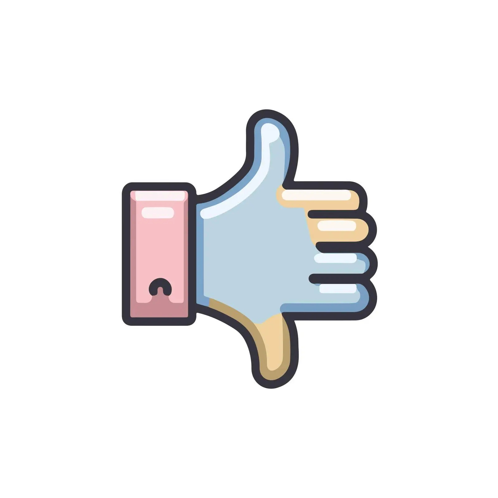 Bold Dislike Thumbs-Down Icon — free download from Dotvec