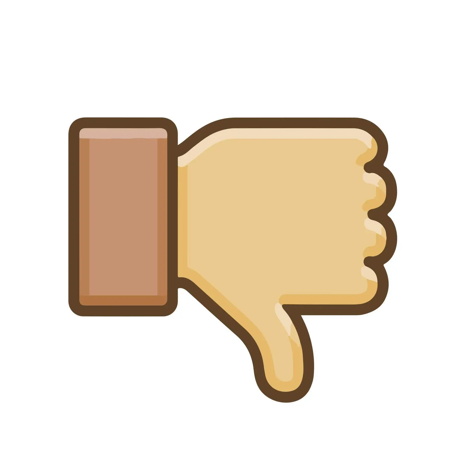 Bold Dislike Thumbs Down Icon — free download from Dotvec