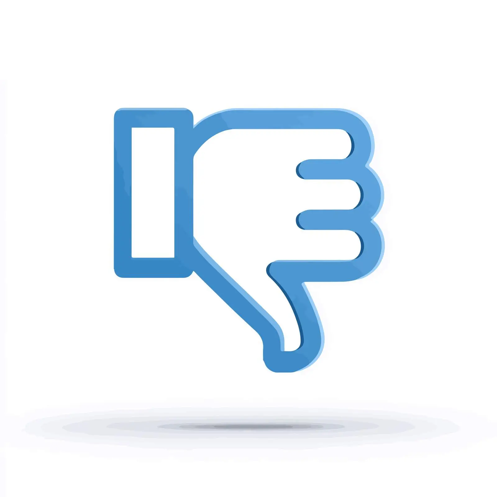 Bold Dislike Thumbs Down Icon — free download from Dotvec