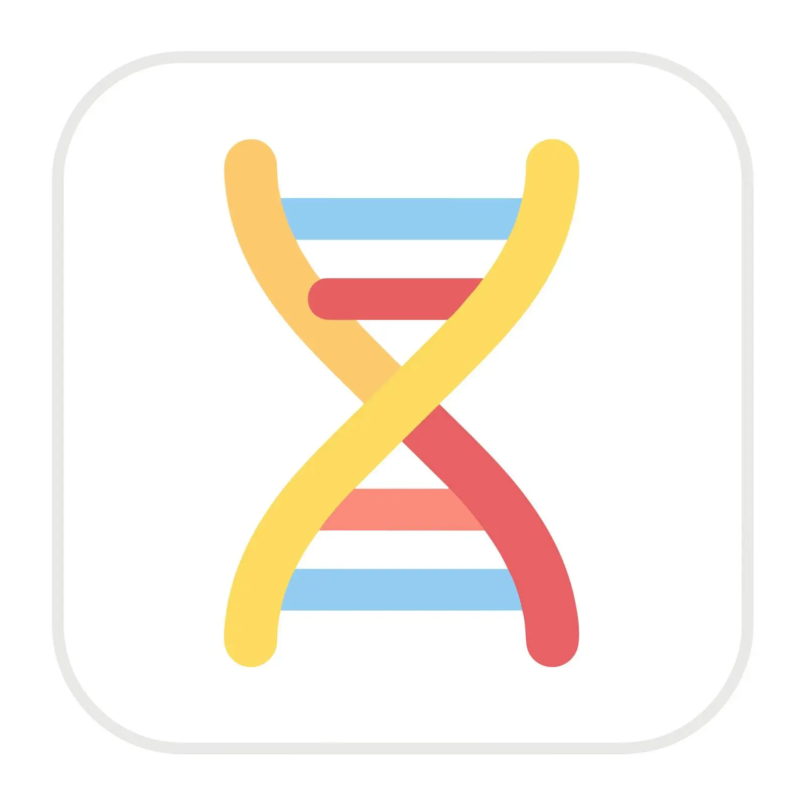 DNA Strand Icon for UI Design — free download from Dotvec