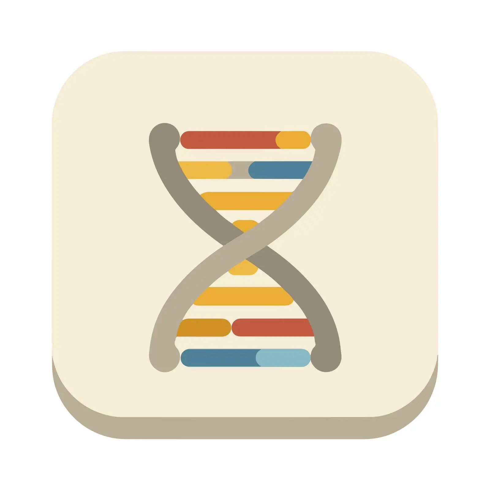 DNA Strand Icon Design — free download from Dotvec