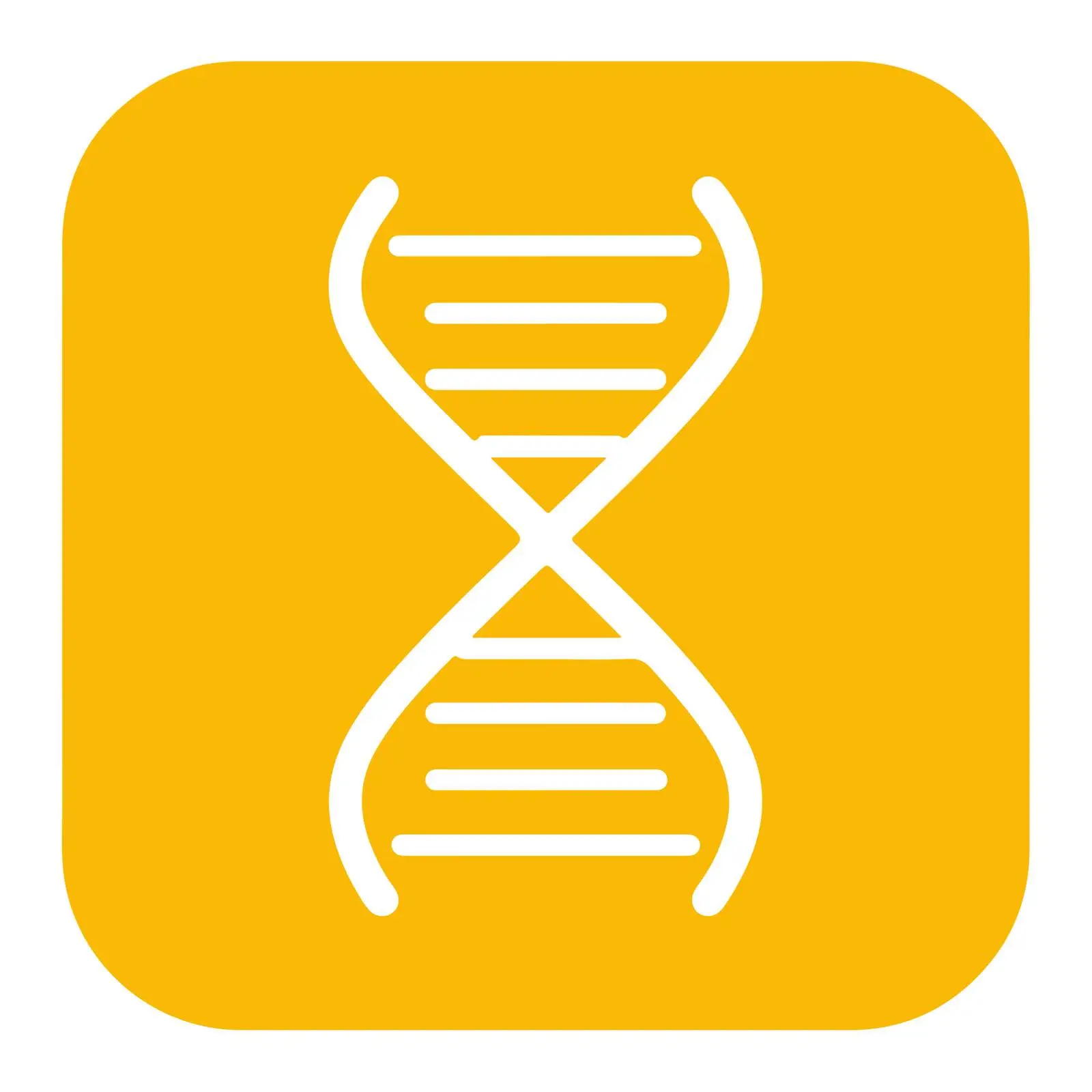 Bold DNA Strand Icon – free dna image from Dotvec