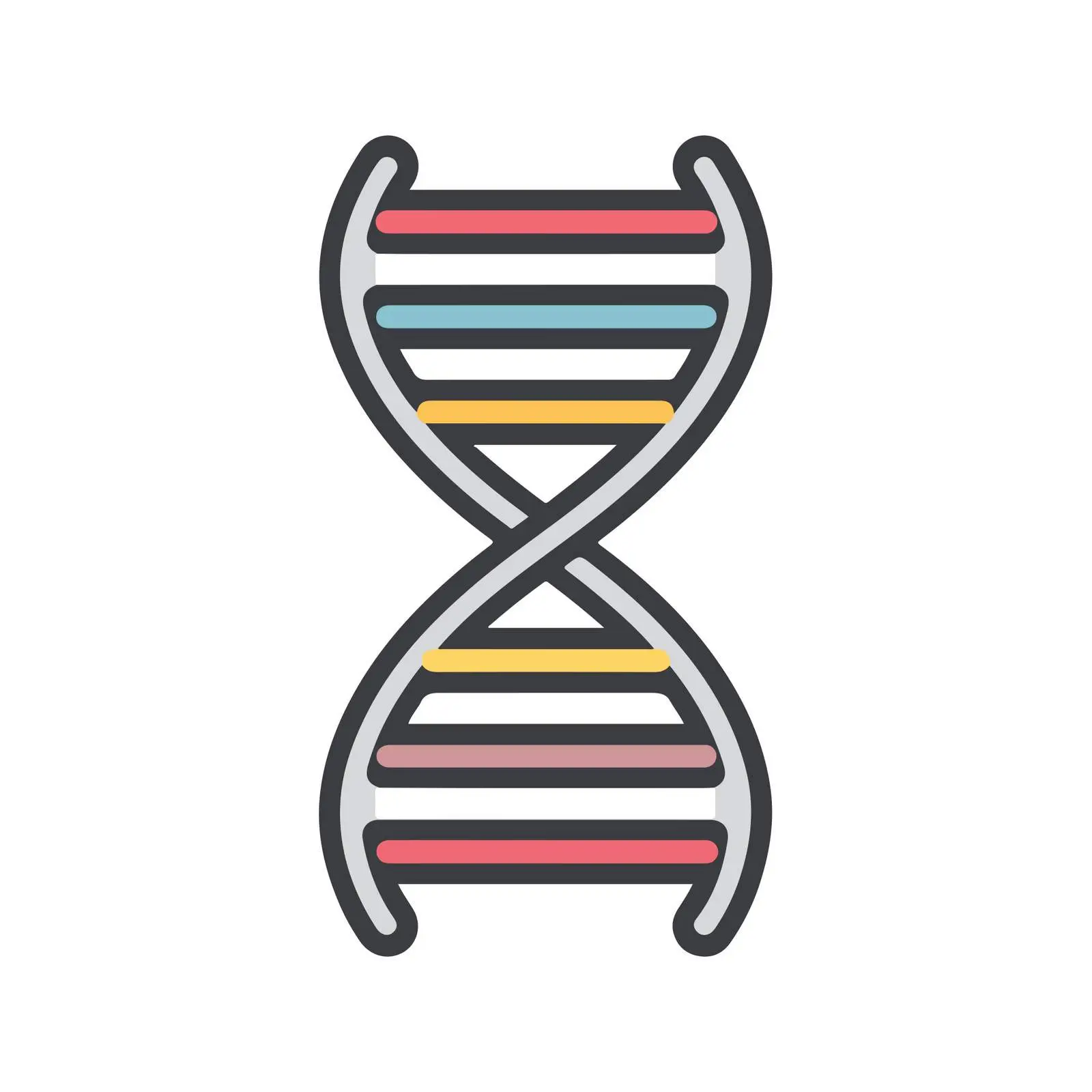 DNA Strand Icon — free download from Dotvec