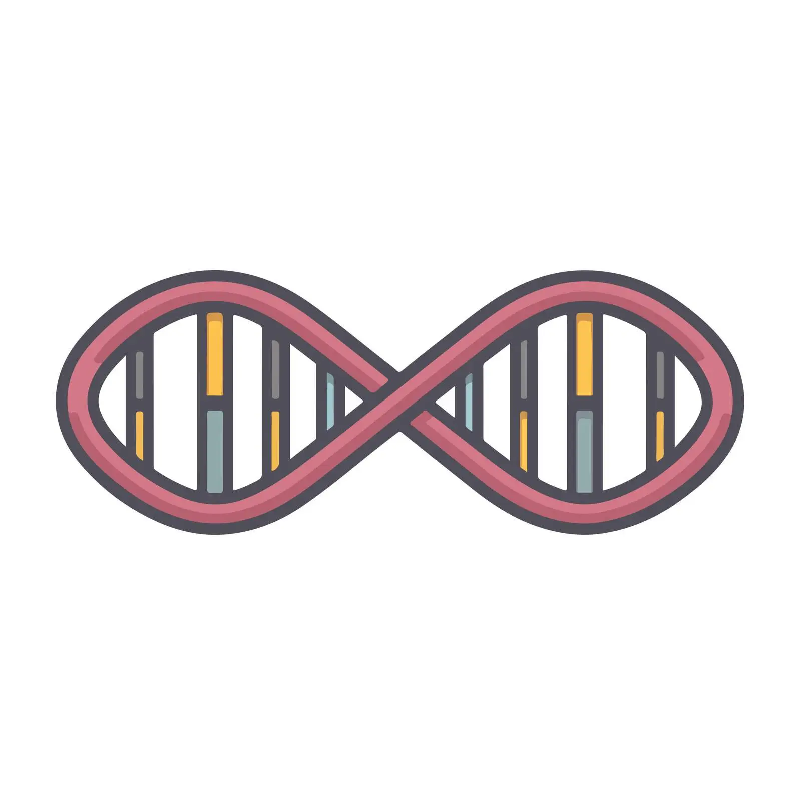 DNA Strand Icon — free download from Dotvec