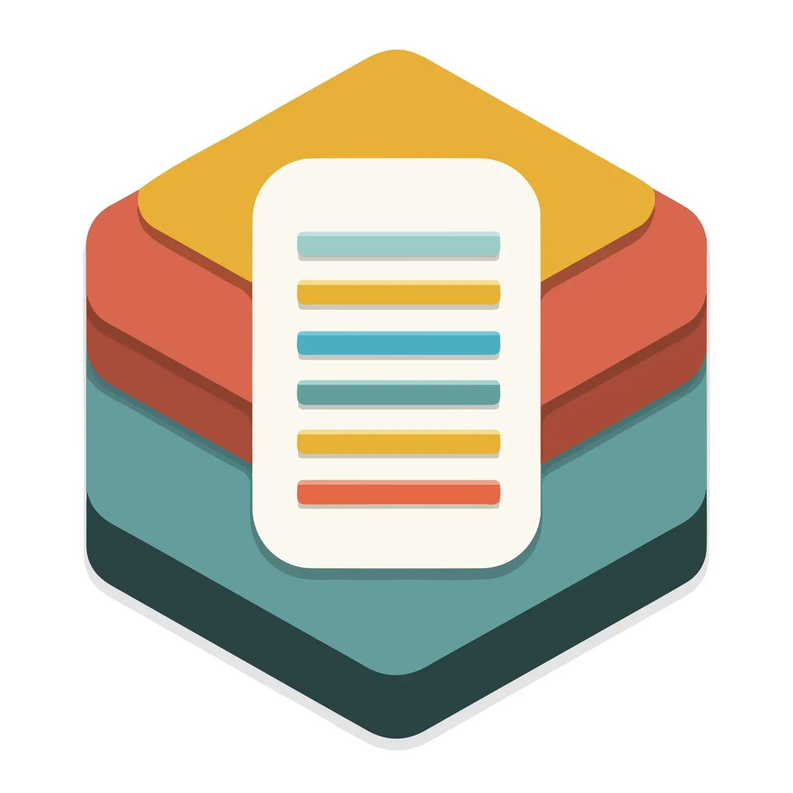 Elegant Document Icon — free download from Dotvec