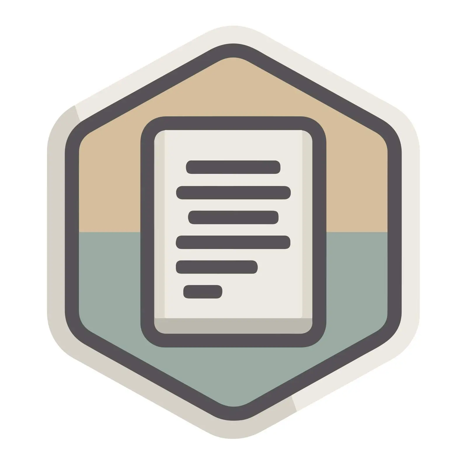 Clean UI Document Icon — free download from Dotvec