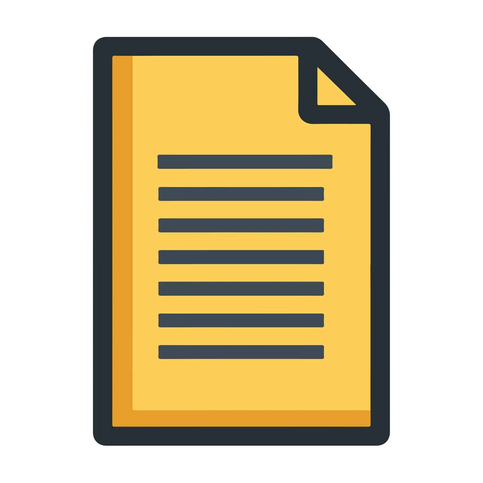Professional Document Icon — free download from Dotvec