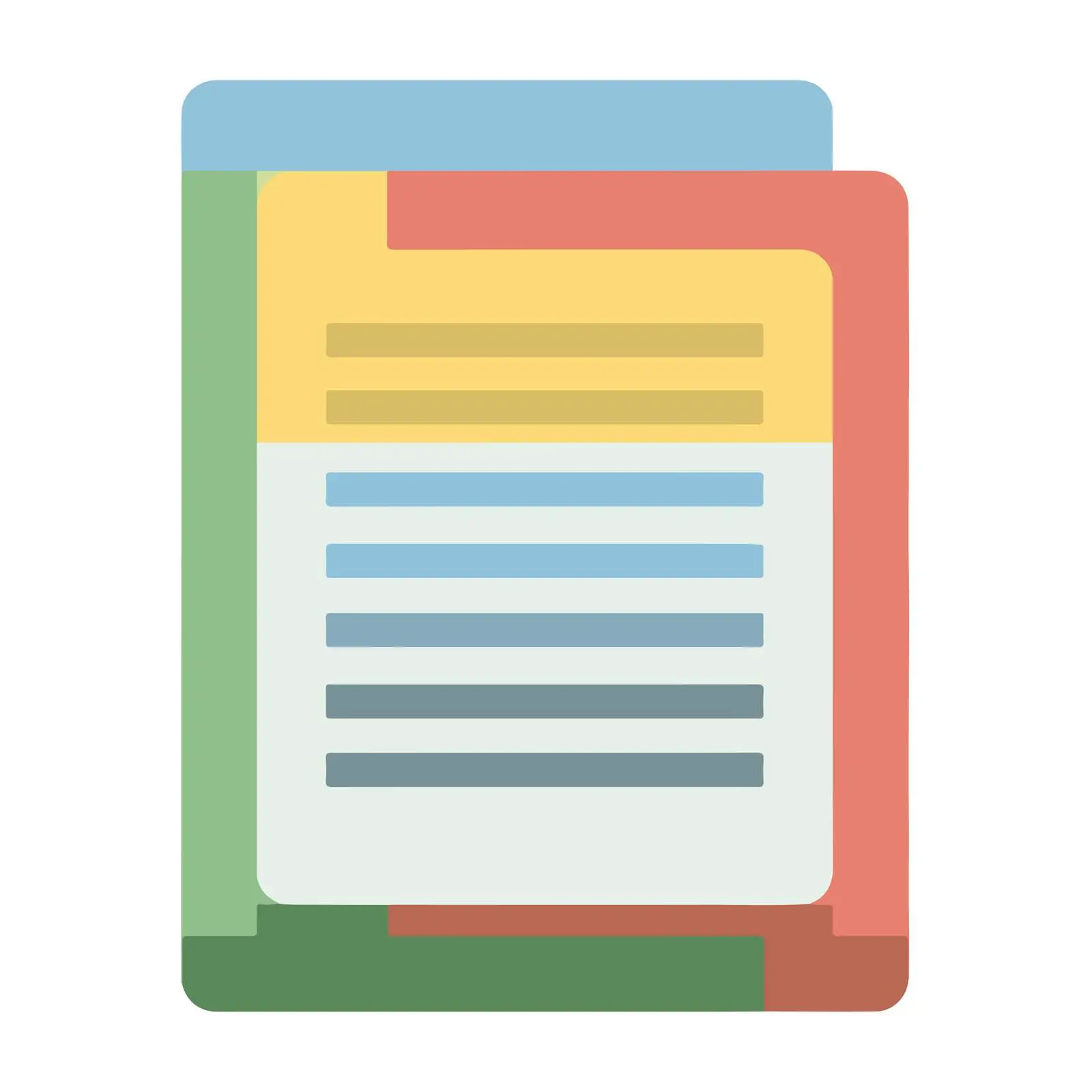 Professional Document Icon Set — free download from Dotvec