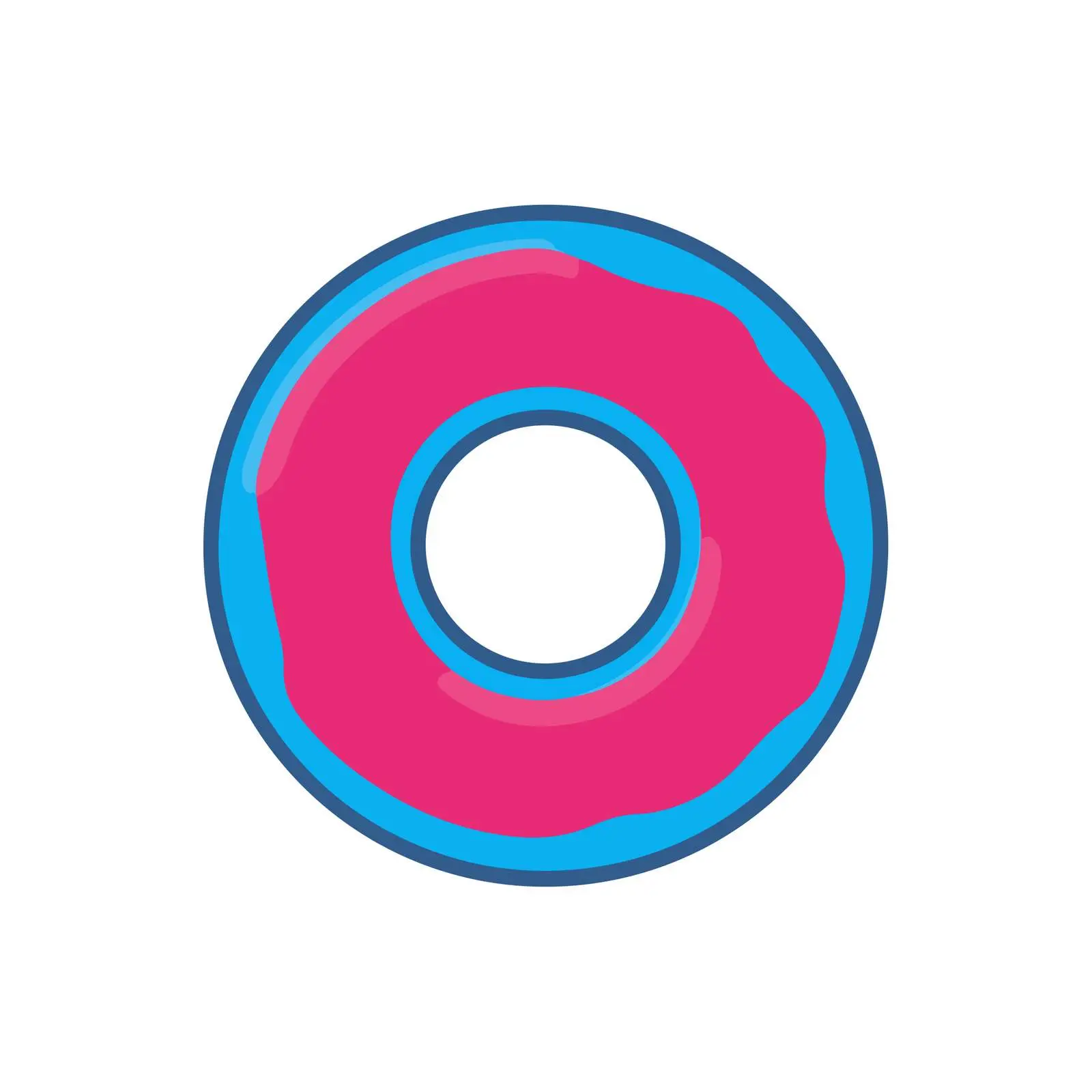 Bold Donut Icon Design — free download from Dotvec