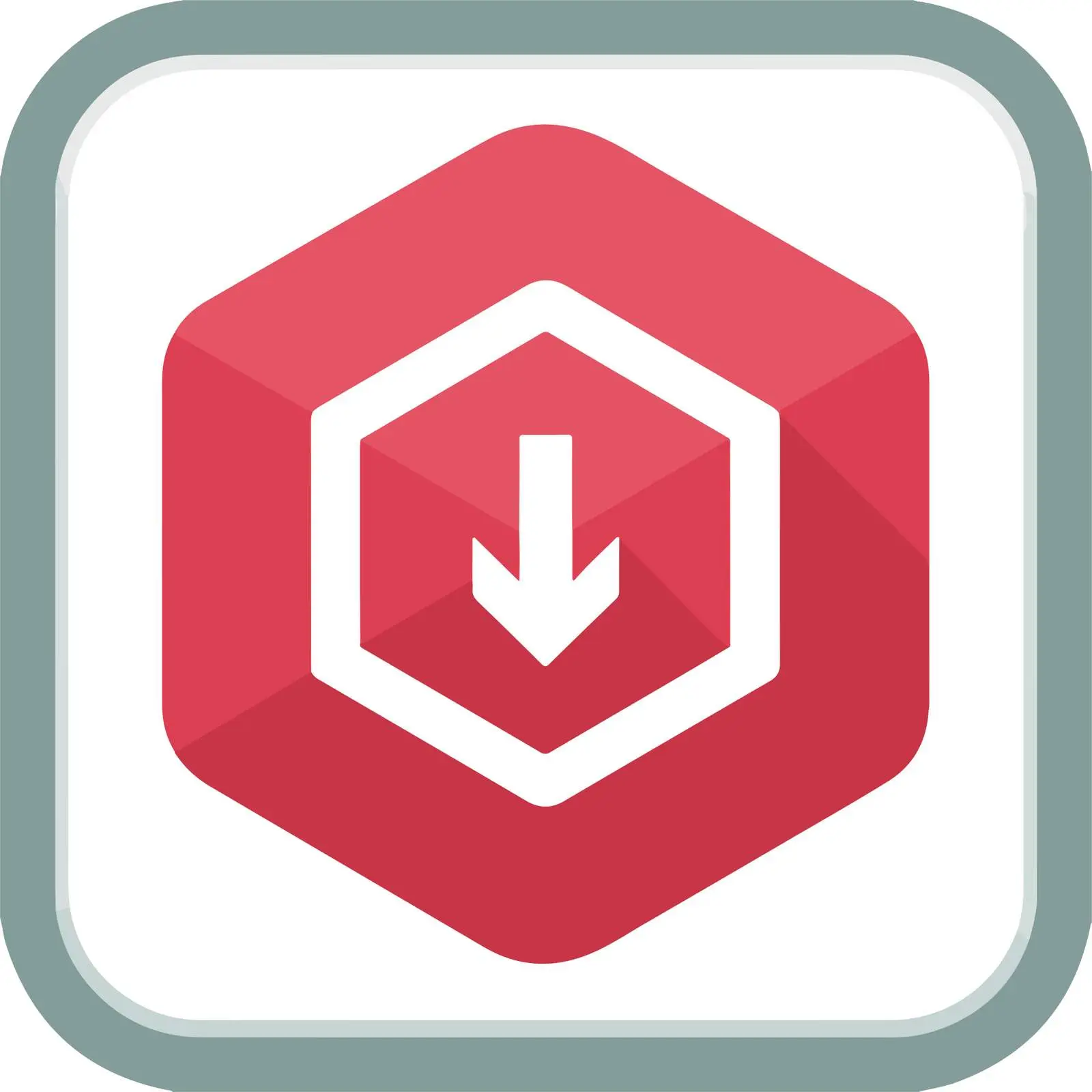 Clean UI Download Arrow Icon — free download from Dotvec