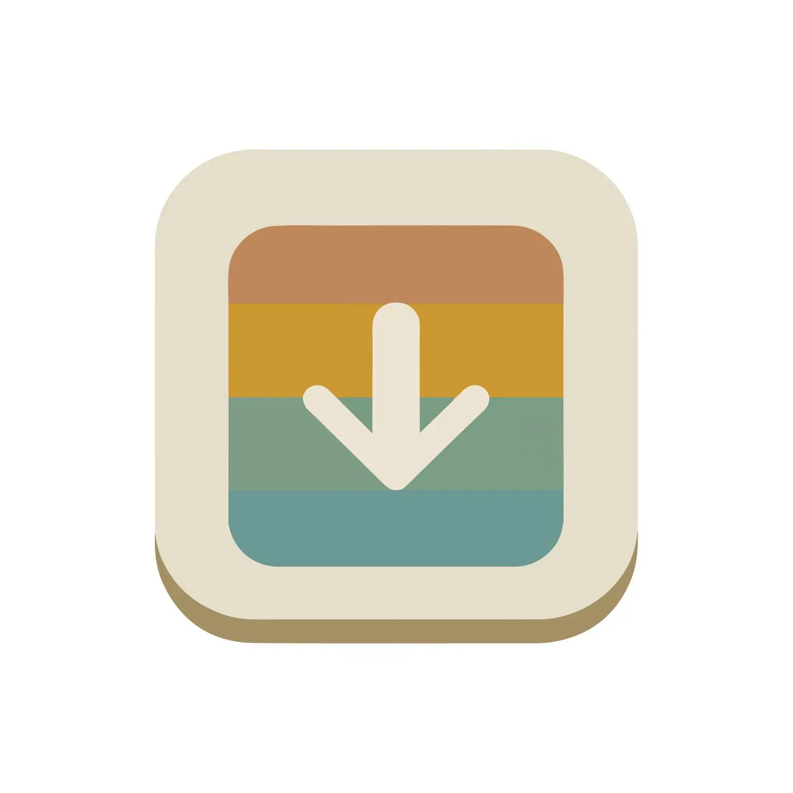 Sleek Download Arrow Icon — free download from Dotvec